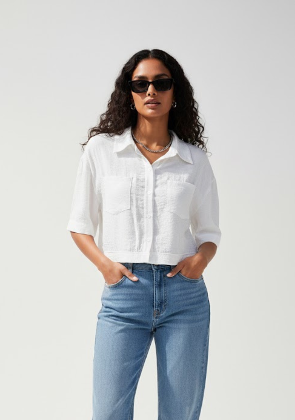 Amalfi Cropped Shirt